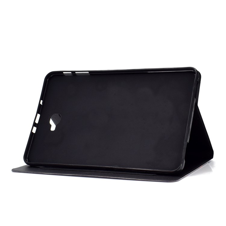 Custodia Per Scheda Di Stampa A Prova Di Shock Modello Stand Tablet In Pelle PU Per Samsung Galaxy Tab A 10.1 (2016) T580 - Gatto Abissino-6