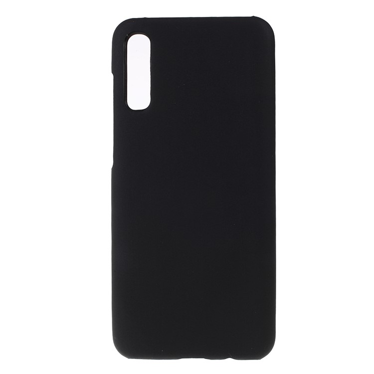 Thermal Induction Fluorescent Color Changing PC Phone Case Cover for Samsung Galaxy A70 - Black-3