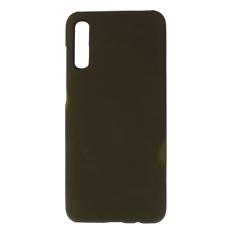 Thermal Induction Fluorescent Color Changing PC Phone Case Cover for Samsung Galaxy A70 - Green-2