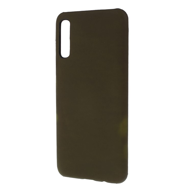 Thermal Induction Fluorescent Color Changing PC Phone Case Cover for Samsung Galaxy A70 - Green-3