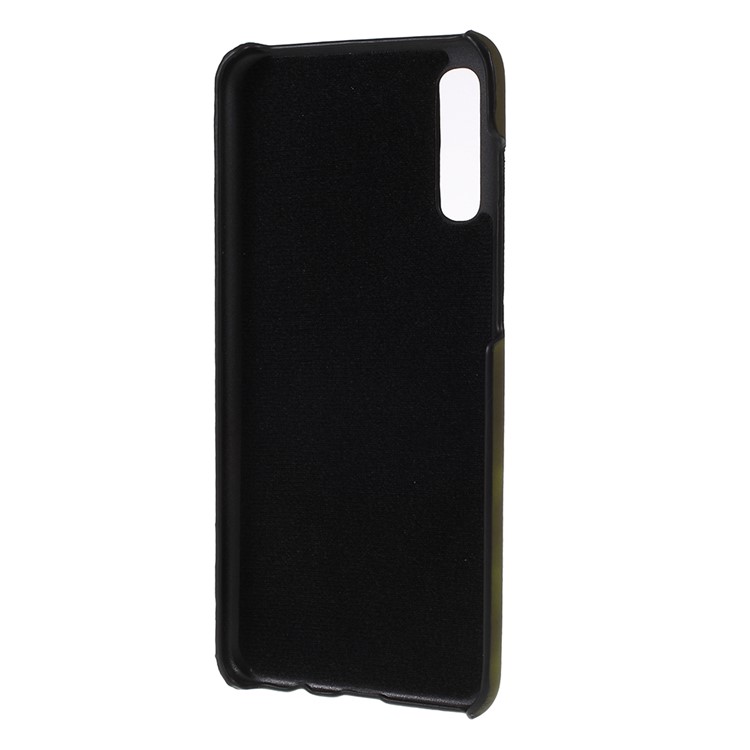 Thermal Induction Fluorescent Color Changing PC Phone Case Cover for Samsung Galaxy A70 - Green-4