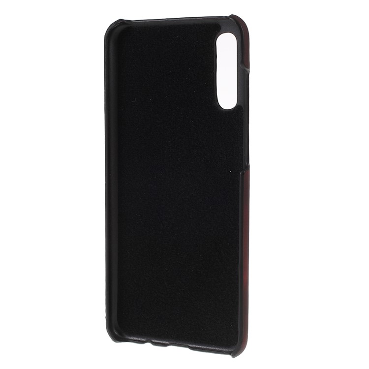 Thermal Induction Fluorescent Color Changing PC Phone Case Cover for Samsung Galaxy A70 - Coffee-4