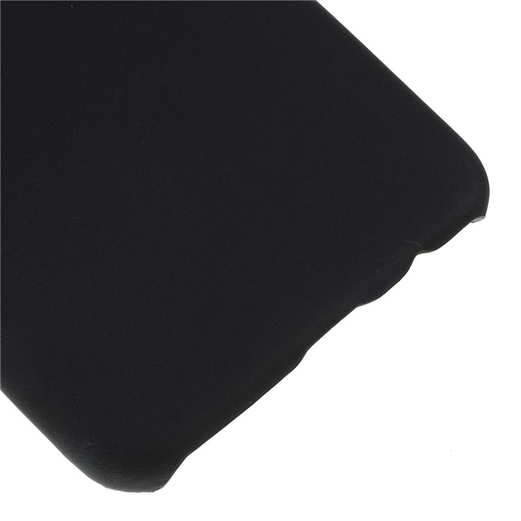 Thermal Induction Fluorescent Color Changing PU Leather Coated PC Back Cover for Samsung Galaxy A50 - Black-5