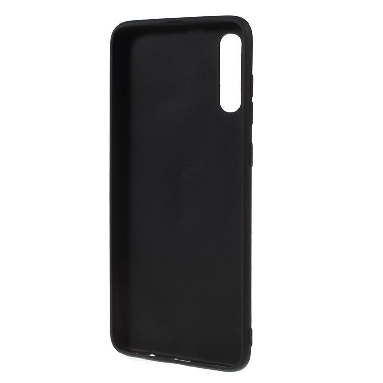 Dog Doll TPU Phone Case Cover for Samsung Galaxy A70 - Black-3