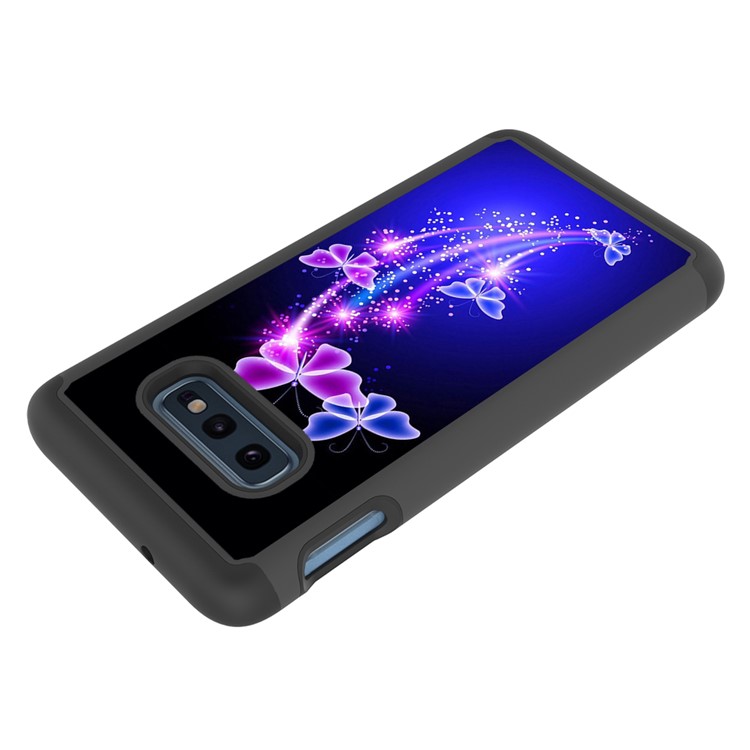 Pattern Printing TPU + PC Detachable 2-in-1 Hybrid Case for Samsung Galaxy S10e - Butterflies-5