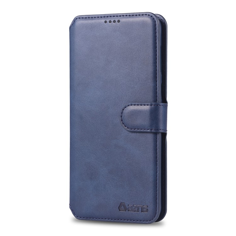 AZNS Wallet Leather Stand Case for Samsung Galaxy M30/A40s - Blue-2