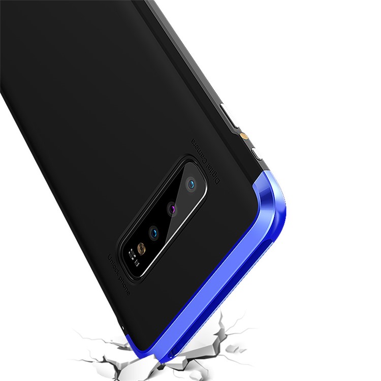 Guard Series Metal Frame + Hard PC Phone Case for Samsung Galaxy S10 Plus - Blue-5