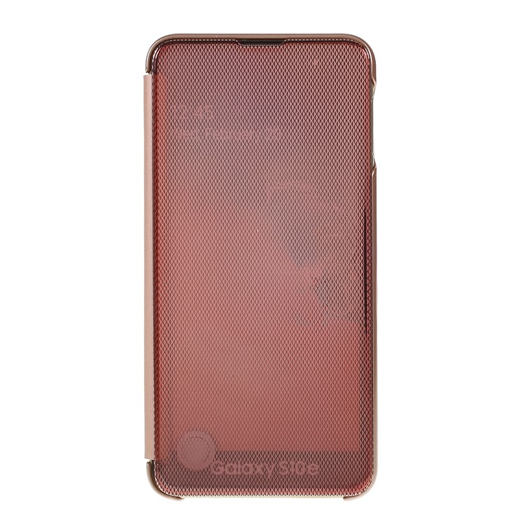 

Вид Из Окна Зеркальная Поверхность Кожаный Чехол Для Телефона Для Samsung Galaxy S10E - Красный, Galaxy S10e