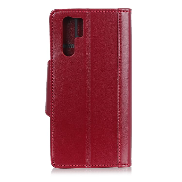 Wallet Leather Stand Case for Samsung Galaxy Note10 Pro - Red-10