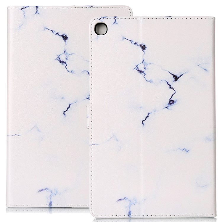 Estuche De Cuero Con Estampado De Patrones Para Samsung Galaxy Tab A 10.1 (2019) SM-T515 - Estilo A-3