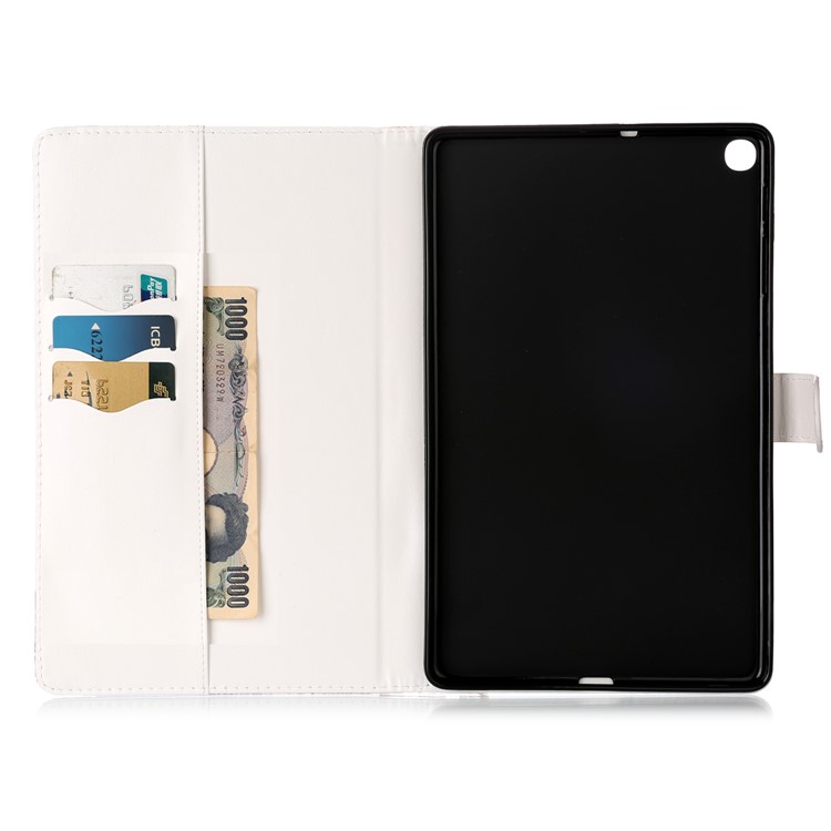 Estuche De Cuero Con Estampado De Patrones Para Samsung Galaxy Tab A 10.1 (2019) SM-T515 - Estilo A-6