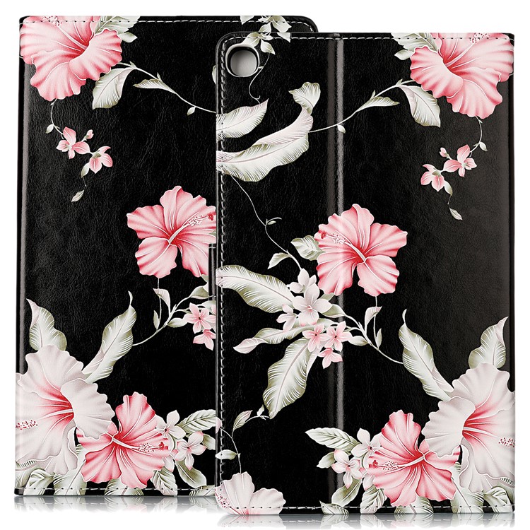 Pattern Printing Leather Stand Case for Samsung Galaxy Tab A 10.1 (2019) SM-T515 - Style C-3
