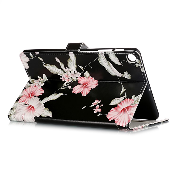 Pattern Printing Leather Stand Case for Samsung Galaxy Tab A 10.1 (2019) SM-T515 - Style C-5