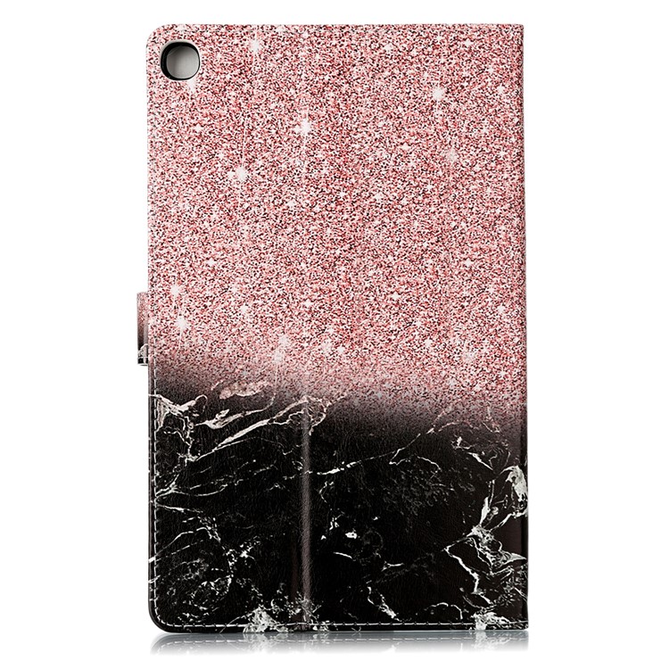 Pattern Printing Leather Stand Case for Samsung Galaxy Tab A 10.1 (2019) SM-T515 - Style D-4
