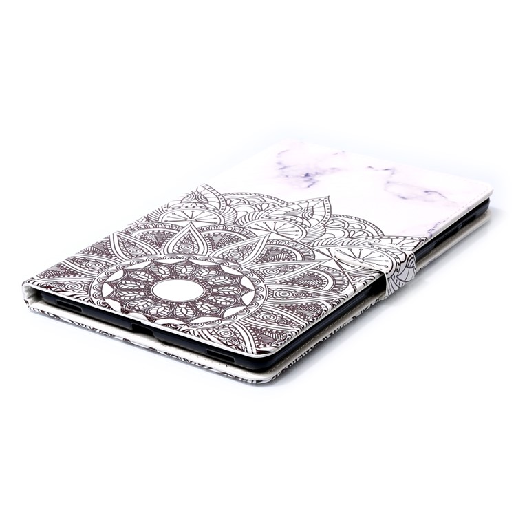 Pattern Printing Leather Stand Case for Samsung Galaxy Tab A 10.1 (2019) SM-T515 - Style E-6