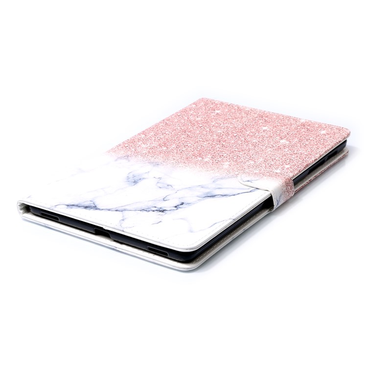 Кожаный Чехол-подставка Для Печати Рисунков Для Samsung Galaxy Tab 10.1 (2019) SM-T515 - Стиль F-6