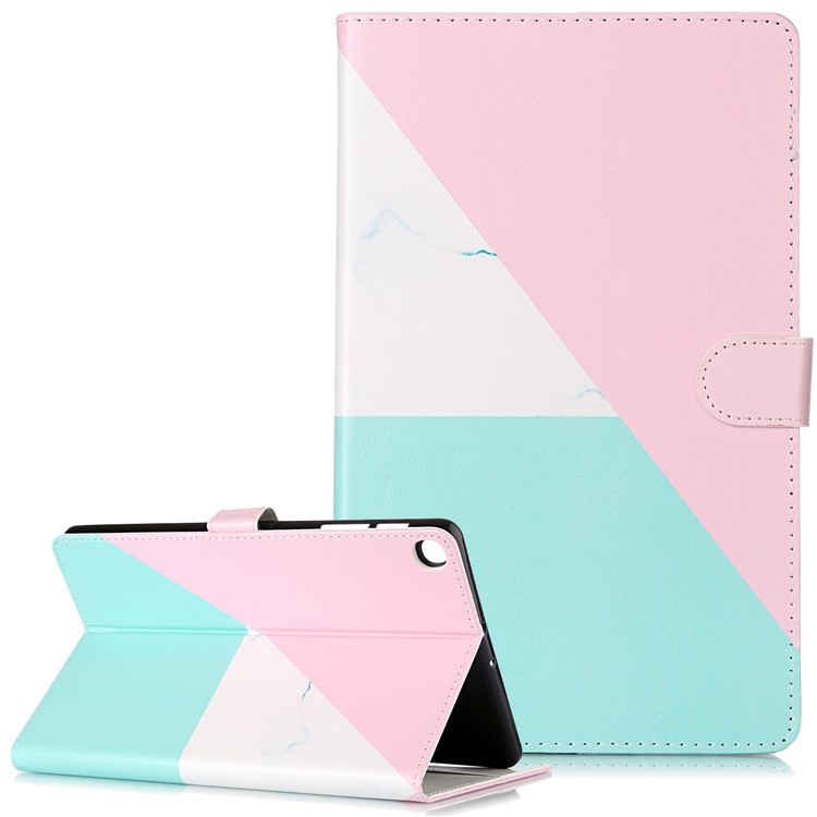 Pattern Printing Leather Stand Case for Samsung Galaxy Tab A 10.1 (2019) SM-T515 - Style G-1