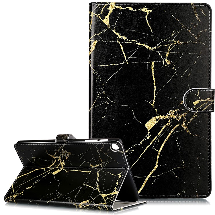 Pattern Printing Leather Stand Case for Samsung Galaxy Tab A 10.1 (2019) SM-T515 - Style H-1