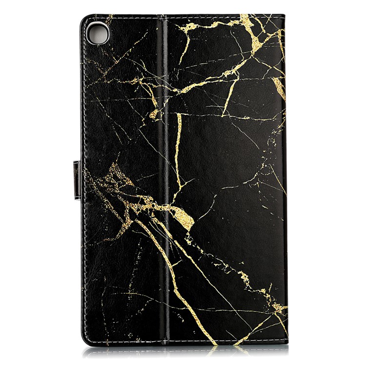 Pattern Printing Leather Stand Case for Samsung Galaxy Tab A 10.1 (2019) SM-T515 - Style H-4