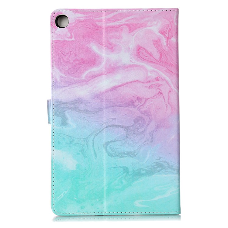 Estuche De Cuero Con Estampado De Patrones Para Samsung Galaxy Tab A 10.1 (2019) SM-T515 - Estilo I-5