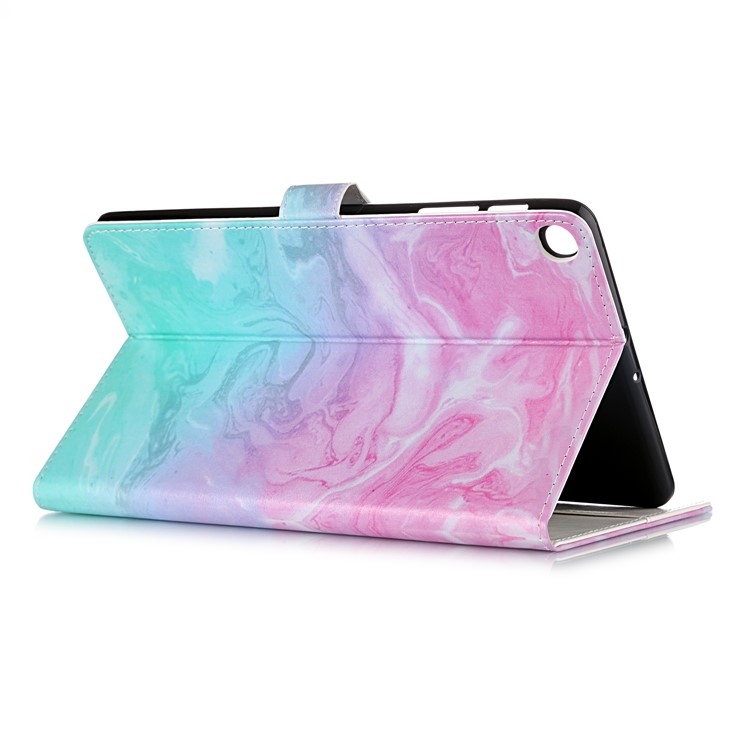Estuche De Cuero Con Estampado De Patrones Para Samsung Galaxy Tab A 10.1 (2019) SM-T515 - Estilo I-6