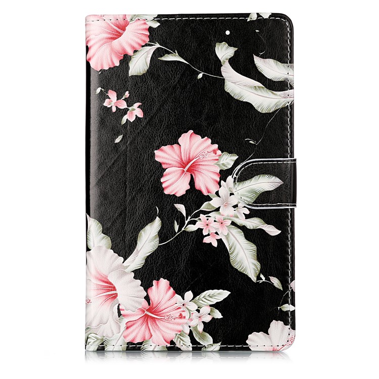 Pattern Printing Leather Stand Case for Shell for Samsung Galaxy Tab A 8 (2019) Galaxy Tab A with S PenSM-P205 - Style A-3