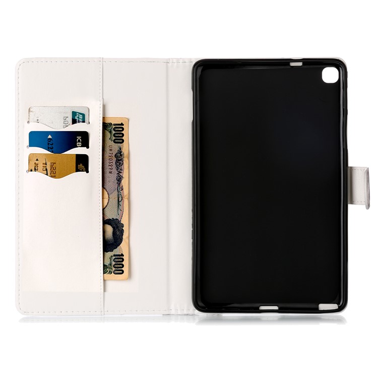 Pattern Printing Leather Stand Case for Shell for Samsung Galaxy Tab A 8.0 (2019) with S Pen P200 P205 - Style A-7
