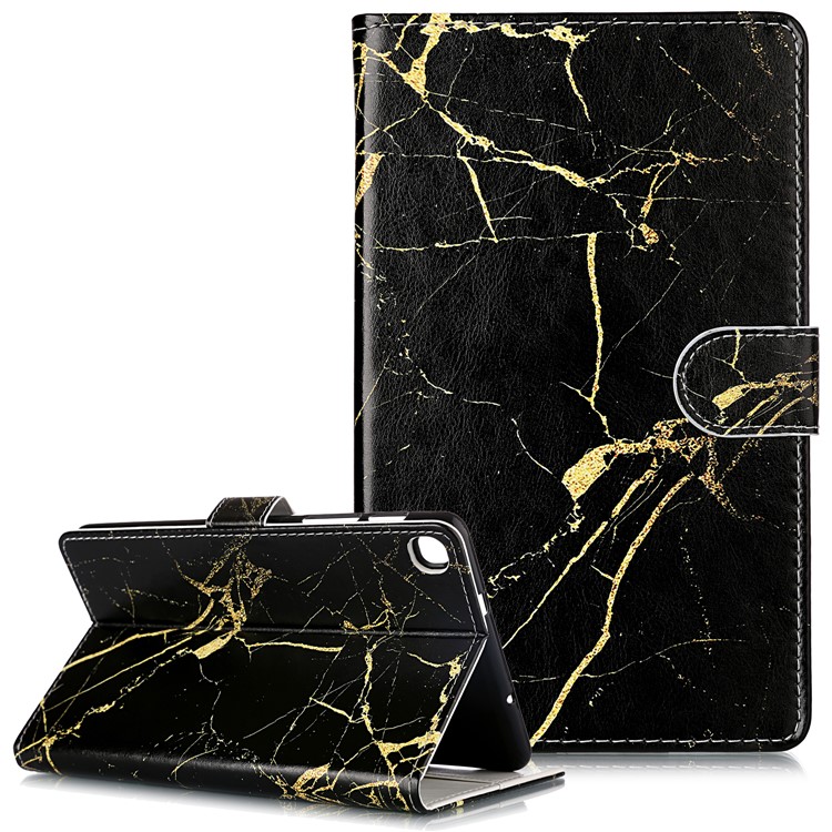 Pattern Printing Leather Stand Case for Shell for Samsung Galaxy Tab A 8.0 (2019) with S Pen P200 P205 - Style B-1