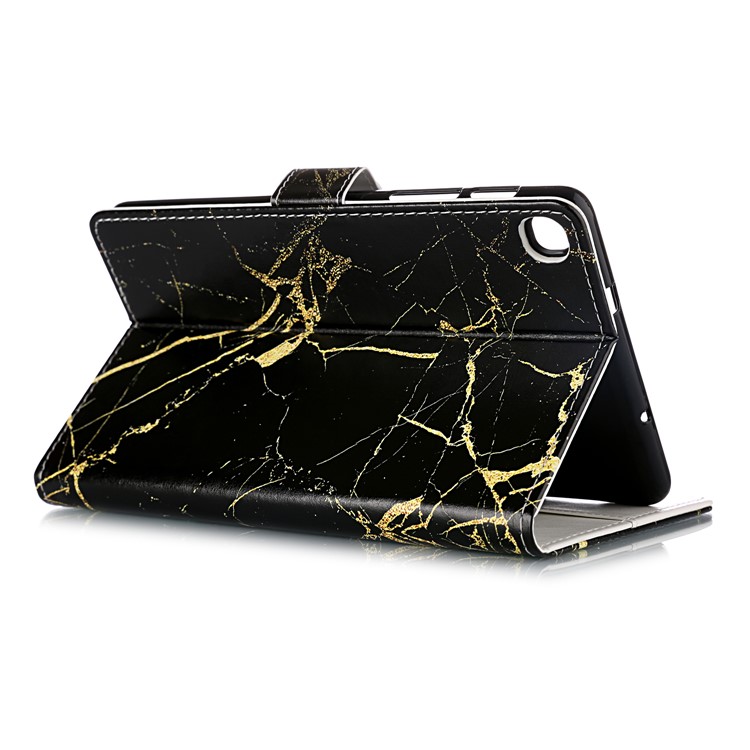 Pattern Printing Leather Stand Case for Shell for Samsung Galaxy Tab A 8.0 (2019) with S Pen P200 P205 - Style B-5