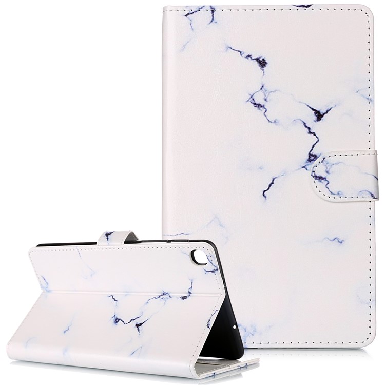 Pattern Printing Leather Stand Case for Shell for Samsung Galaxy Tab A 8.0 (2019) with S Pen P200 P205 - Style C-1