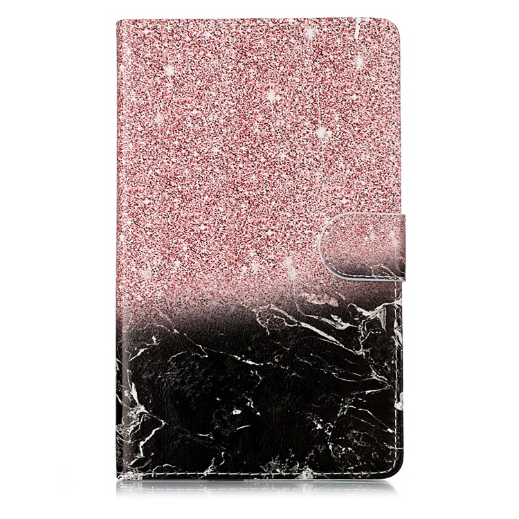 Pattern Printing Leather Stand Case for Shell for Samsung Galaxy Tab A 8.0 (2019) with S Pen P200 P205 - Style E-3