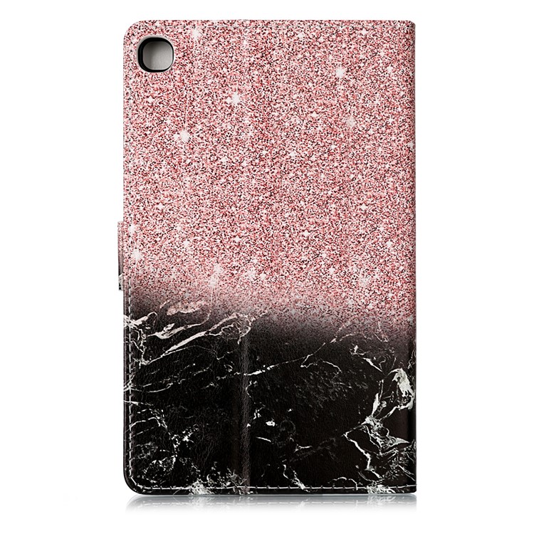 Pattern Printing Leather Stand Case for Shell for Samsung Galaxy Tab A 8.0 (2019) with S Pen P200 P205 - Style E-4