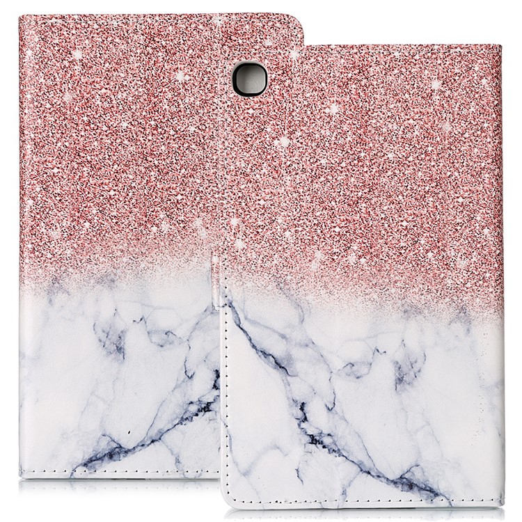 Pattern Printing Leather Stand Case for Shell for Samsung Galaxy Tab A 8.0 (2019) with S Pen P200 P205 - Style F-2