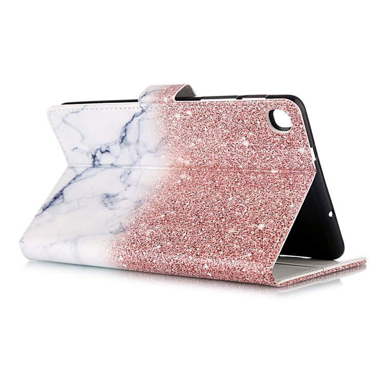 Pattern Printing Leather Stand Case for Shell for Samsung Galaxy Tab A 8.0 (2019) with S Pen P200 P205 - Style F-5