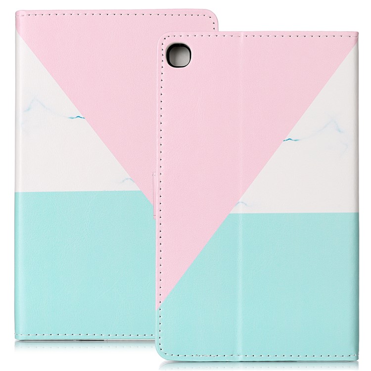 Pattern Printing Leather Stand Case for Shell for Samsung Galaxy Tab A 8.0 (2019) with S Pen P200 P205 - Style H-2
