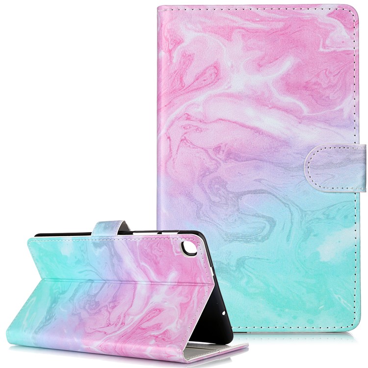 Pattern Printing Leather Stand Case for Shell for Samsung Galaxy Tab A 8.0 (2019) with S Pen P200 P205 - Style I-1