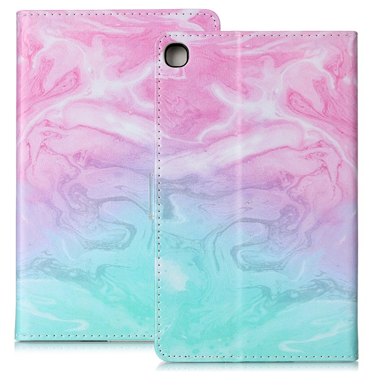 Pattern Printing Leather Stand Case for Shell for Samsung Galaxy Tab A 8.0 (2019) with S Pen P200 P205 - Style I-2
