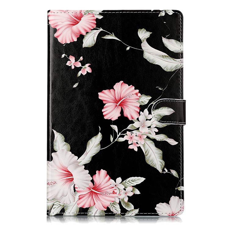 Pattern Printing Leather Stand Shell for Shell for Samsung Galaxy Tab S5e SM-T720 - Style D-3