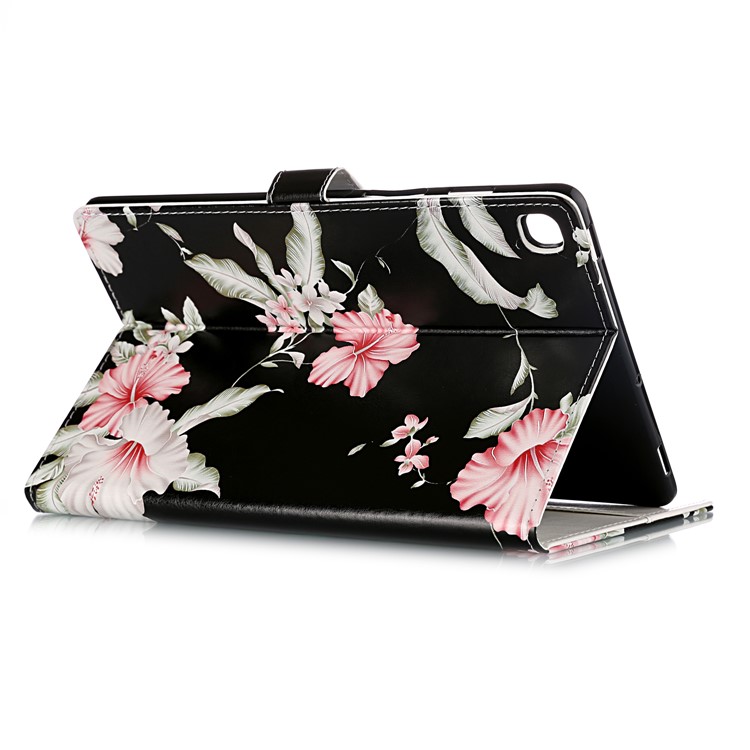 Pattern Printing Leather Stand Shell for Shell for Samsung Galaxy Tab S5e SM-T720 - Style D-5