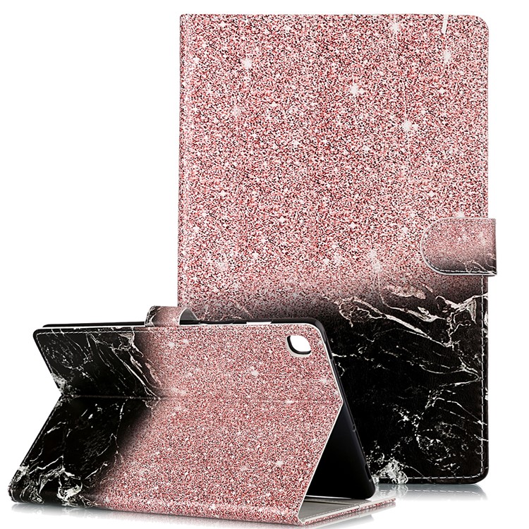 Pattern Printing Leather Stand Shell for Shell for Samsung Galaxy Tab S5e SM-T720 - Style E-1