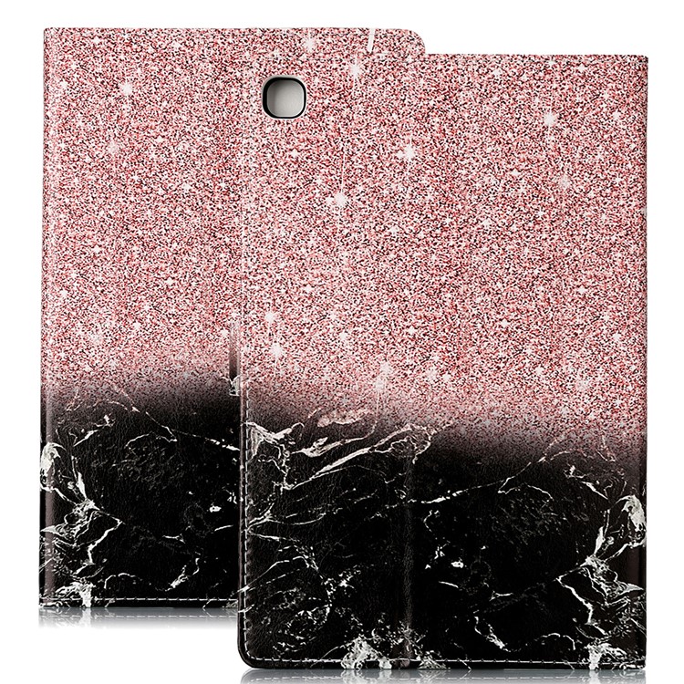 Pattern Printing Leather Stand Shell for Shell for Samsung Galaxy Tab S5e SM-T720 - Style E-2