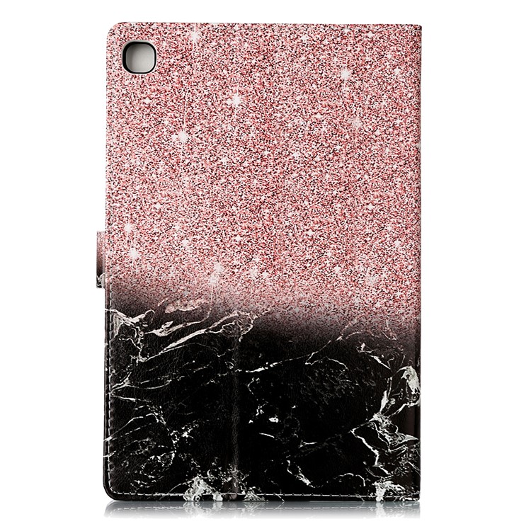 Pattern Printing Leather Stand Shell for Shell for Samsung Galaxy Tab S5e SM-T720 - Style E-4