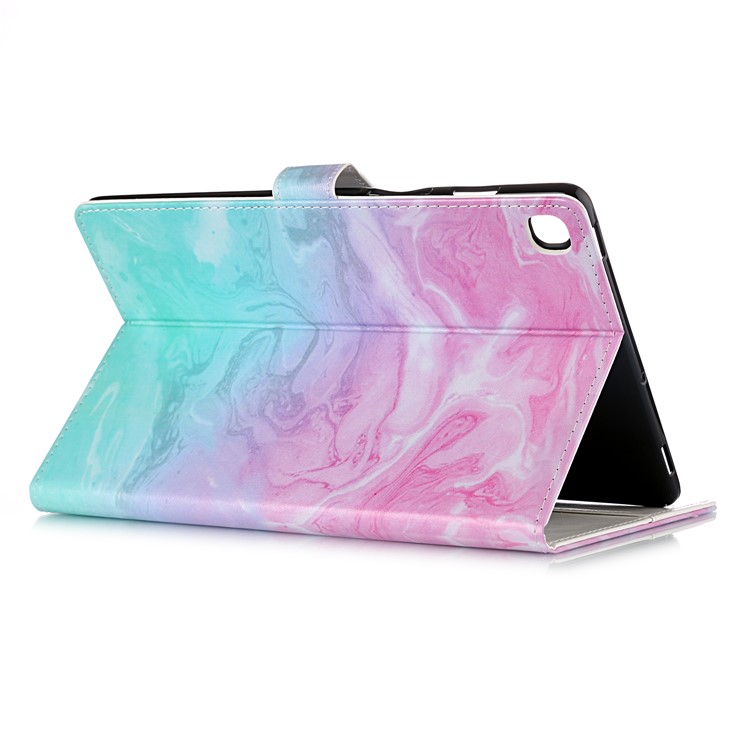 Pattern Printing Leather Stand Shell for Shell for Samsung Galaxy Tab S5e SM-T720 - Style J-5