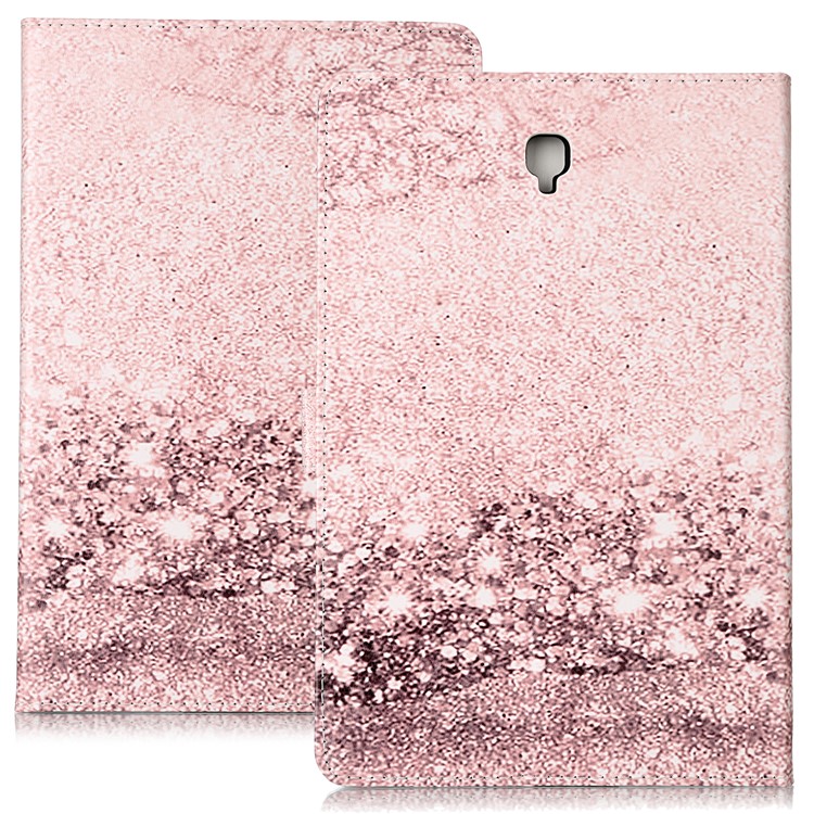 Pattern Printing Wallet Stand Flip Leather Tablet Case for Samsung Galaxy Tab S4 10.5 SM-T830/T835/T837 - Glittery Elements-2