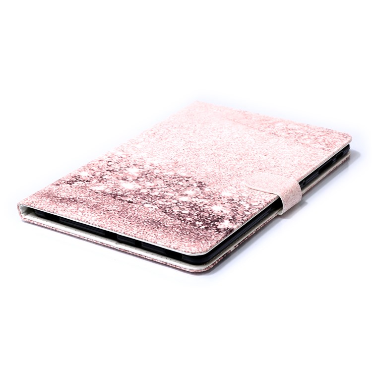 Pattern Printing Wallet Stand Flip Leather Tablet Case for Samsung Galaxy Tab S4 10.5 SM-T830/T835/T837 - Glittery Elements-6