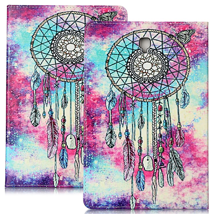 Pattern Printing Wallet Stand Flip Leather Tablet Case for Samsung Galaxy Tab S4 10.5 SM-T830/T835/T837 - Wind Chimes-2