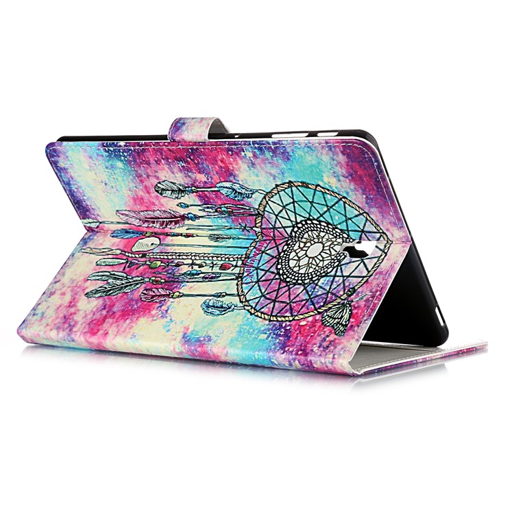 Pattern Printing Wallet Stand Flip Leather Tablet Case for Samsung Galaxy Tab S4 10.5 SM-T830/T835/T837 - Wind Chimes-5