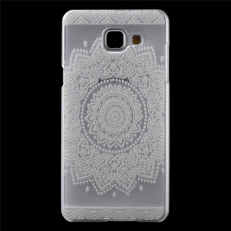 

Translucent Phone PC Shell for Samsung Galaxy A5 SM-A510F (2016) - Stylish Flower