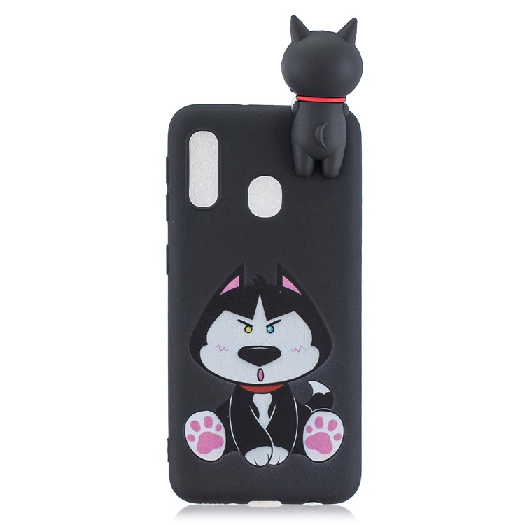 For Samsung Galaxy A20e Pattern Printing TPU Phone Cover - Dog-3