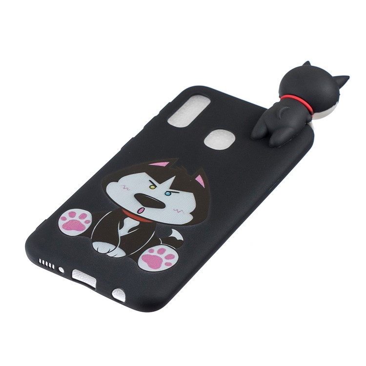 For Samsung Galaxy A20e Pattern Printing TPU Phone Cover - Dog-4